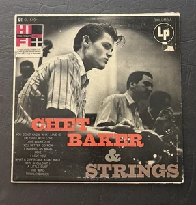 Chet Baker - Chet Baker & Strings LP - Columbia - CL 549 Mono DG VG+ OG 1955 - Picture 1 of 8