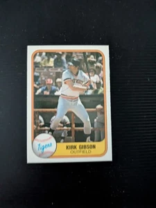 1981 FLEER #481 KIRK GIBSON DETROIT TIGERS ROOKIE - Picture 1 of 2