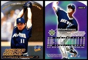 2000 Fleer Ultra Hideo Nomo #228G Milwaukee Brewers P Gold Medallion Parallel - Picture 1 of 1