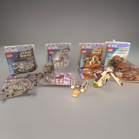 LEGO Star Wars Mini building sets 4488 4489 4490 4491   100% complete
