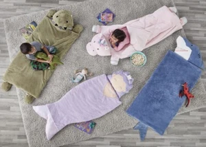 Member's Mark, Sacco a pelo per bambini in pelliccia sintetica peluche pigiama notte (scegli il tema) - Foto 1 di 19