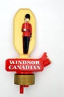 Vintage Windsor Canadian Whiskey Bottle Topper Pourer Canadian Mountie