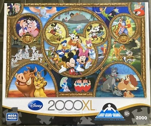 Mega Puzzles 2000 XL Disney Classics 2000 Piece Puzzle COMPLETE - Picture 1 of 7