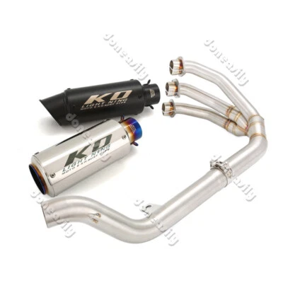 For Triumph Trident 660 Tiger 660 Sport 2022-2024 Exhaust Pipe DB Killer Header - Изображение 1 из 4