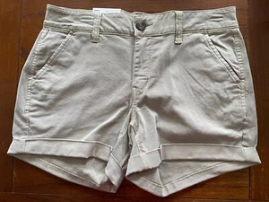 New So Beige Low Rise Chino Short Size 9, 17 - Picture 1 of 4