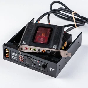 Carte son Creative Sound Blaster X-Fi Titanium Fatal1ty Champion SB1350 SB1110 - Photo 1/7