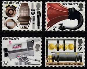 1972  BBC  set  SG 909 - 912  unmounted mint - Picture 1 of 1