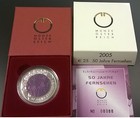 25 Euro Niob Silber 2005 50 Jahre Fernsehen Österreich Eiamaya  