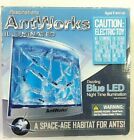 AntWorks Illuminated Blue LED Space-AGE Gel HABITAT PREV OWNED NEW FREE SHIPPING