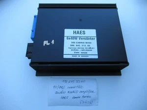 Porsche 911/996 Convertible audio Radio Amplifier (6 x 40 W) 99664531300 HAES - Picture 1 of 8