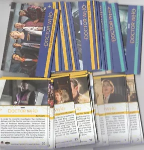 Doctor Who Rittenhouse 2 Base Card Sets Season 11 & 12: plus Empty Box - Picture 1 of 1