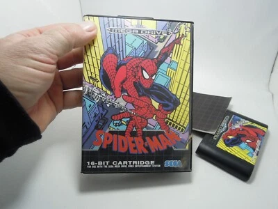 Vintage Mega Drive sega SPIDER-MAN Manual box - Image 1 of 4