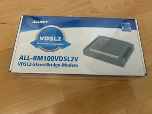 Allnet Modem Router ALL-BM100VDSL2V DSL-Modem 4 Port Switch integriert verkabelt - Bild 1 von 2