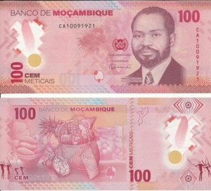 Mozambique - 100 Meticais 2024 UNC P. W157 - Polymer Lemberg-Zp - Picture 1 of 1