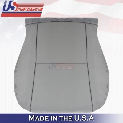 Cubierta de asiento de cuero gris inferior del lado del conductor para Toyota Camry 2002-2006 Foto 1 de 4