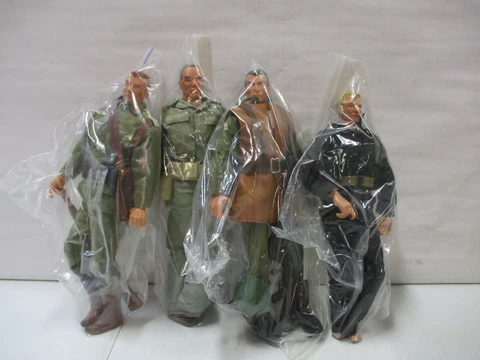 4 Assorted Soldiers of the World Action Figures Lot 42 Cover