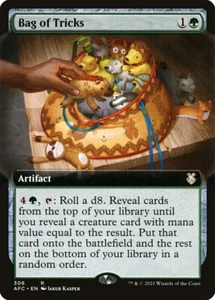 Magic The Gathering Bolsa de Trucos Arte Extendido - Aventuras en los Reinos Olvidados Comandante - Imagen 1 de 1
