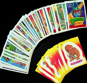 Dinosaurs Attack! 55 Card Set With 11 Stickers - Topps - 1988 - Picture 1 of 4
