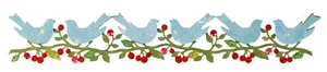 Sizzlits Bower Birds Decorative Strip die #658734 Retail $19.99 by B. Walton - Picture 1 of 2