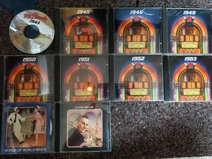 Songs From 1943 to 1953 -Time Life - 10 CDs - Your Hit Parade - 233 Songs - Picture 1 of 13