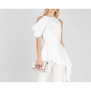 Original Alexander McQueen Women White Dress Size 40 M/L B175 - Picture 1 of 6