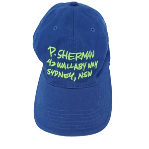 Findet Nemo Mütze Cap Disney Parks P Sherman 42 Wallaby Way Erwachsene blau Strapback - Bild 1 von 11