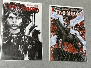Two Moons #1 and #2 High Grade Image Comic Book Lot - Civil War Horror - Picture 1 of 9