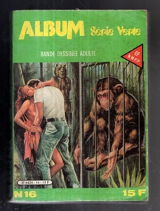 Série Verte. Album n°16. ELVIFRANCE 1984. 2 récits. BD POUR ADULTE - Picture 1 of 1