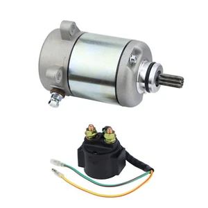 Starter For Honda Trx250X Sportrax 2009 2011-2014 2016-2020 with Solenoid Relay - Picture 1 of 9