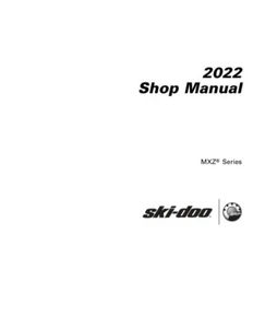 Manual de servicio Skidoo MXZ | 2022 | CD O USB - Imagen 1 de 15