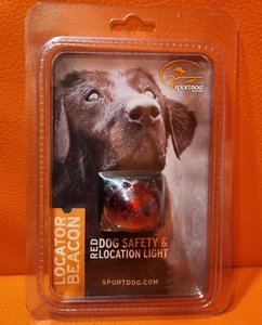 Baliza localizadora deportiva para perros roja brillante luz de seguridad intermitente caza perro seguridad nueva - Imagen 1 de 7