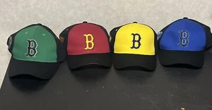 BOSTON RED SOX 9/9/23 EXCLUSIVE HARRY POTTER HOUSE HATS SET OF 4 ALL BRAND NEW - Picture 1 of 10