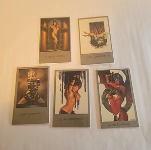 Art Of Dave Nestler Sexy 5 Card 4" By 6.5" Adult Exotic Cards Bad Girls Club - Picture 1 of 7