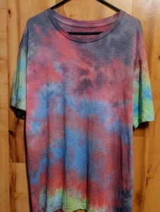 TruFit Tie Dye XXL T-shirt Professional Dyes Multi Colored Unisex - Picture 1 of 5