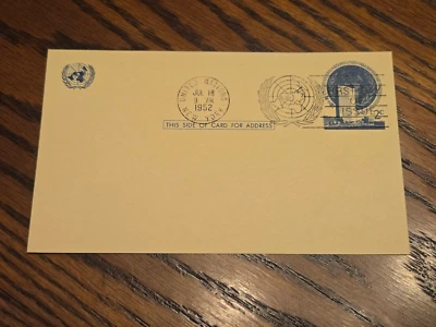 UNITED NATIONS 1952 2c NY Building FDC M&S Estate Collection SM9144 - Image 1 of 3