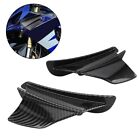 Motorcycle Winglet Aerodynamic Spoiler Wing Carbon ABS Fiber Adhesive for Yamaha
