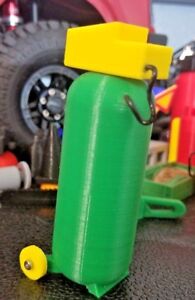 RC 1/10 Scale Green Yellow Standing Air Compressor Rock Crawler Truck Accessory