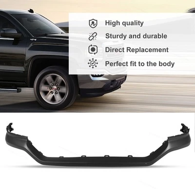 For GMC Sierra 1500 2016 2017 2018 Front Upper Bumper Cover Primed #GM1014117 Foto 1 de 4