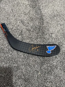 CAM FOWLER St Louis Blues Autograph SIGNED Hockey Stick Blade COA - Picture 1 of 1