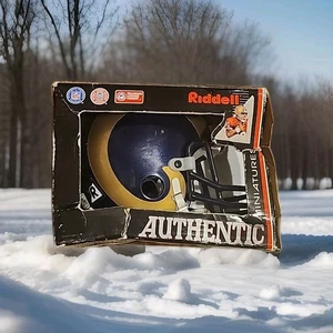 Casco da calcio Riddell autentico St. Louis Ram's Mini 1996 - Foto 1 di 7