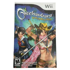 Onechanbara: Bikini Zombie Slayers (Nintendo Wii, 2009) Auténtico Manual de Juego - Imagen 1 de 2