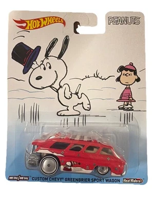 2016 Real Riders PEANUTS 定制雪佛兰 Greenbrier S. Wagon 风火轮 1: 64 — 第 1/3 张图片