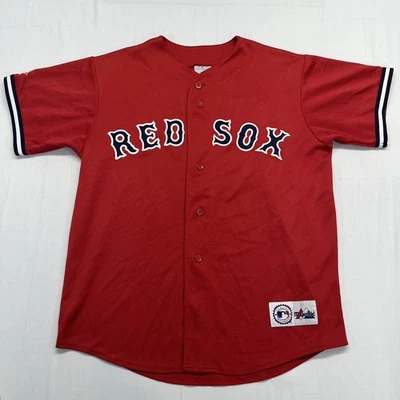 VTG Nomar Garciaparra Boston Red Sox Majestic Mens Jersey Size Large - Image 1 of 4