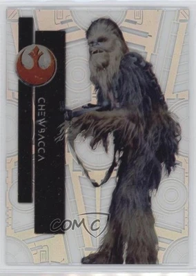 2015 Topps Star Wars High Tek Form 1 Star Destroyer Chewbacca #9 07d9 - Image 1 of 3