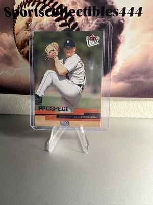 Jeremy Bonderman 2003 Fleer Ultra Update Prospect U264 118/1500 Detroit Tigers Foto 1 de 2