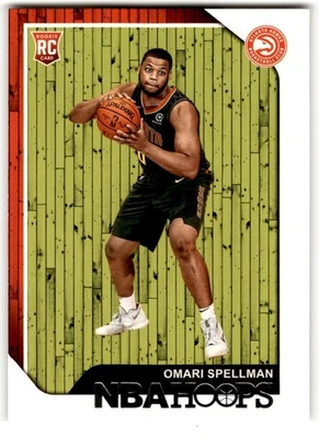 Omari Spellman 2018-19 Hoops Rookie #251 Atlanta Hawks - Image 1 of 2