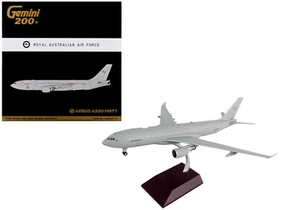 2023 Airbus A330 MRTT Tanker Aircraft Diecast Model RAAF Gray 1/200 Gemini 200 - Image 1 of 3