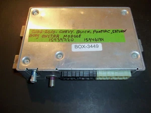 06 - 10 MÓDULO CHEVY/PONTIAC/BUICK/SATURN ONSTAR (CAJA-3449) - Imagen 1 de 1