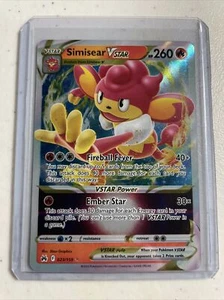 Simisear VSTAR 023/159 Ultra Rare Crown Zenith Pokemon TCG - Bild 1 von 2