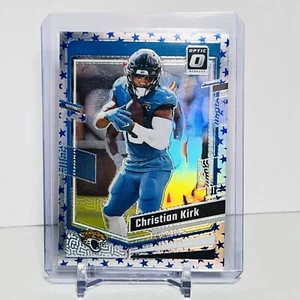 2023 Panini Donruss Optic #81 Christian Kirk Blue Stars Holo Prizm Jaguars! - Picture 1 of 2